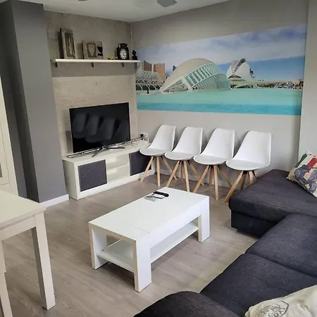 Precioso Reformado Con Terraza, 4 Habs 公寓 瓦伦西亚